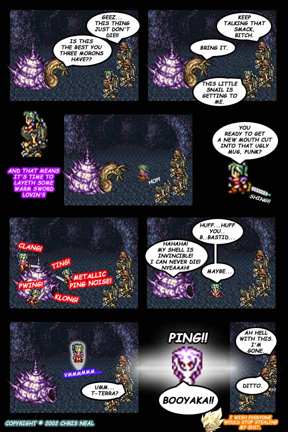 Shadey Theatre Episode 8: Terra Vs. The Whelk, Round 2.