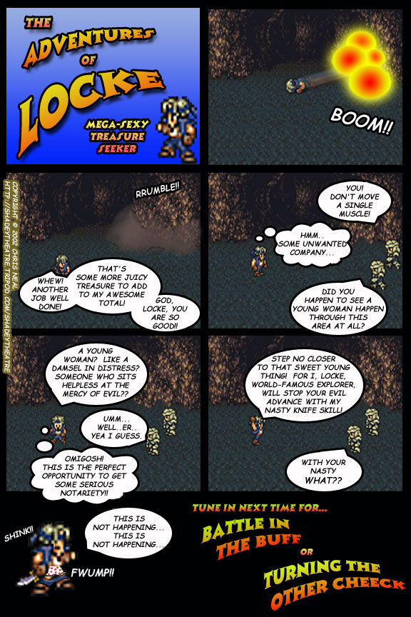 Shadey Theatre Episode 17: A Quest Begun, and a Comic Hijacked.